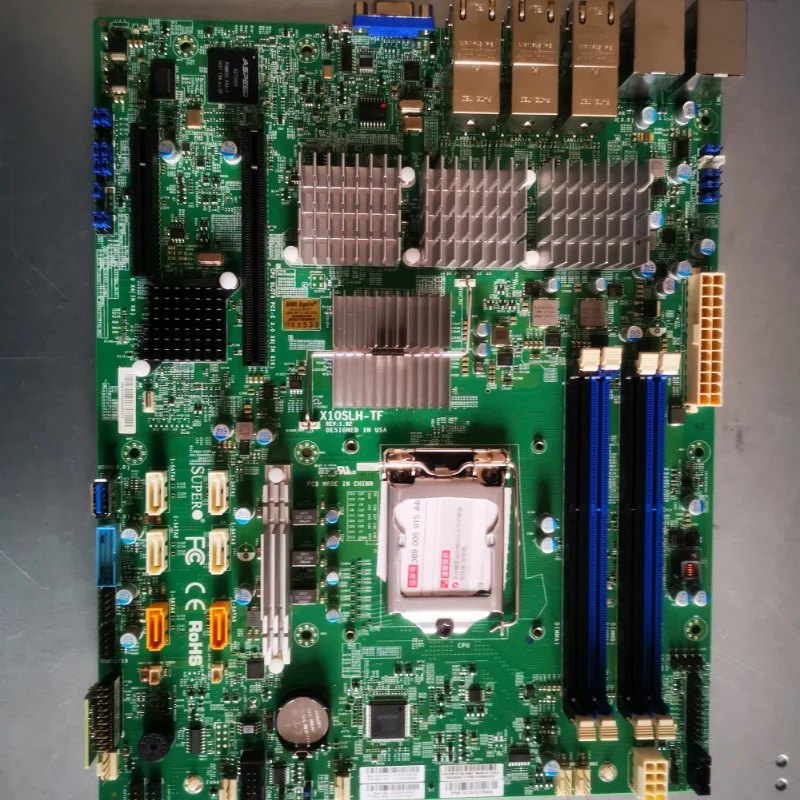 

Для интегрированного чипа X540, 6 электрических портов, поддержка памяти E3-V3 DDR3