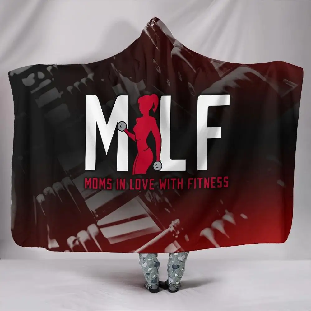 9 Sport Mom Hockey Soft Back to School Blanket In Cap Warm Blanket For Couch Throw Travel Hooded Blanket Anime Blanket - Цвет: 9