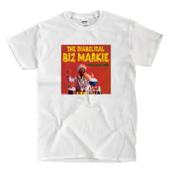 

Biz Markie - The Biz Never Sleeps - White Shirt - Ships Fast! High Quality!