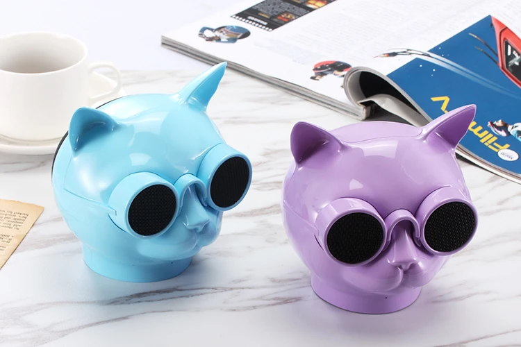 Новая модная Bluetooth-Колонка Cat Head портативная беспроводная мини-Колонка со