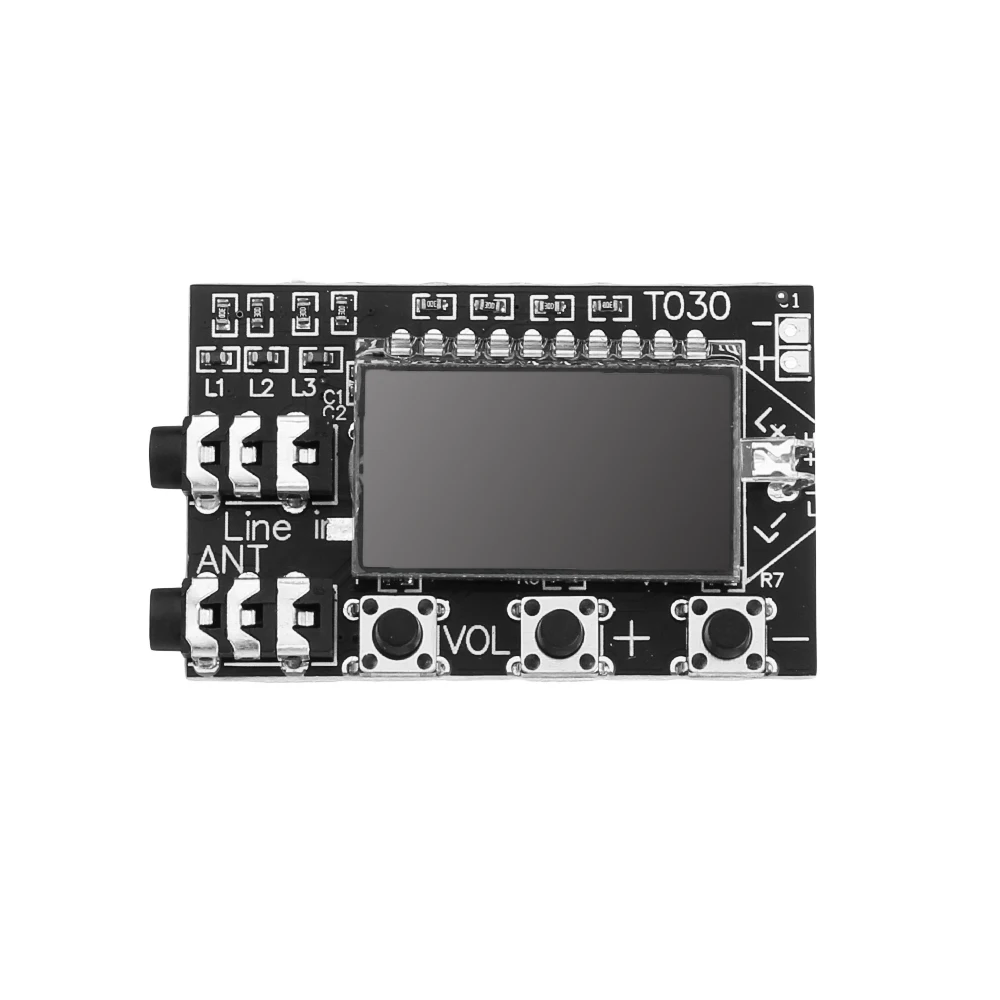 LEORY DC 3 V-16 V FM стерео передатчик цифровой lcd Двухканальный беспроводной аудио модуль передачи частоты с антенной