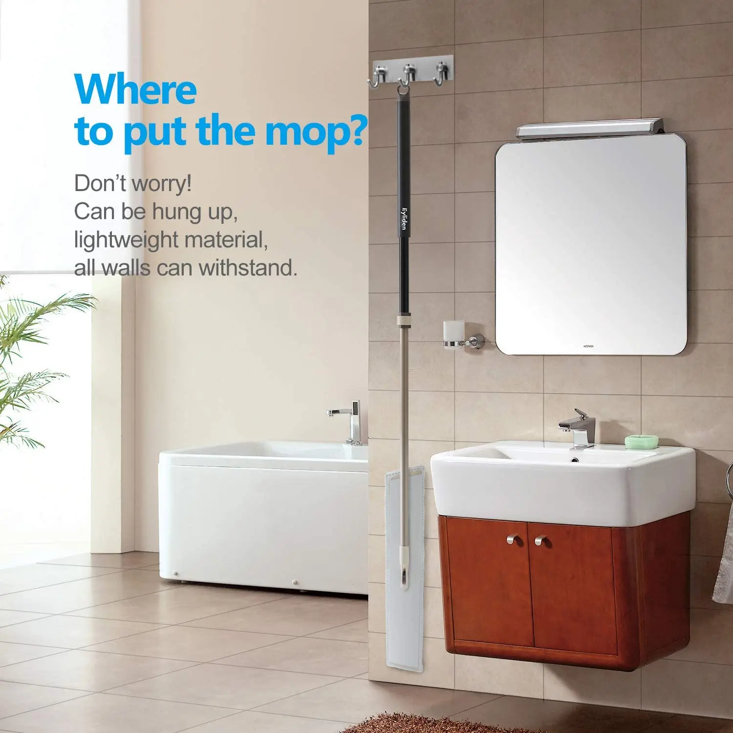 Легкая Швабра из микрофибры с алюминиевой пластиной 2 многоразовых насадки для