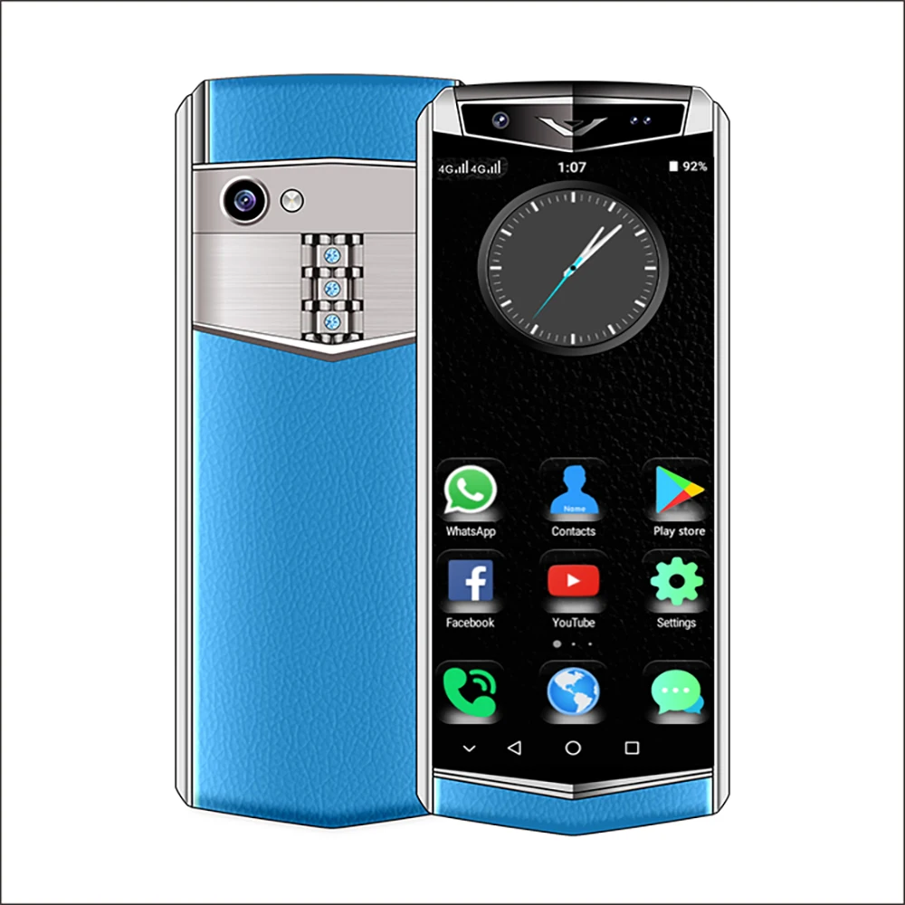 Ceny Anica K dotykowy M17 mini 4G smartphone 3.5 Cal 3GB pamięci RAM 32G 64G ROM Android 8.1 face id hotspot wifi jest idealny dla skóry telefon komórkowy