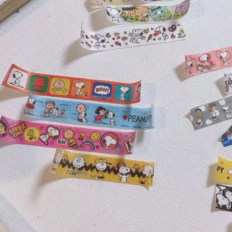 4 вида конструкций арахис изгой собака мультфильм Kawaii васи лента 1,5*5 метров Скрапбукинг DIY декоративные креативные японские Маскировочные ленты