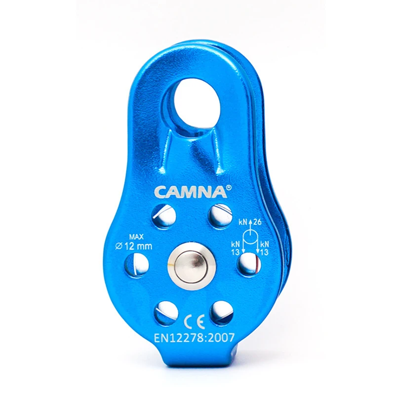 Outdoor Climbing Caves Pulley Fixed Single Pulley Crossing Rescue Tools Surface polishing process smooth use