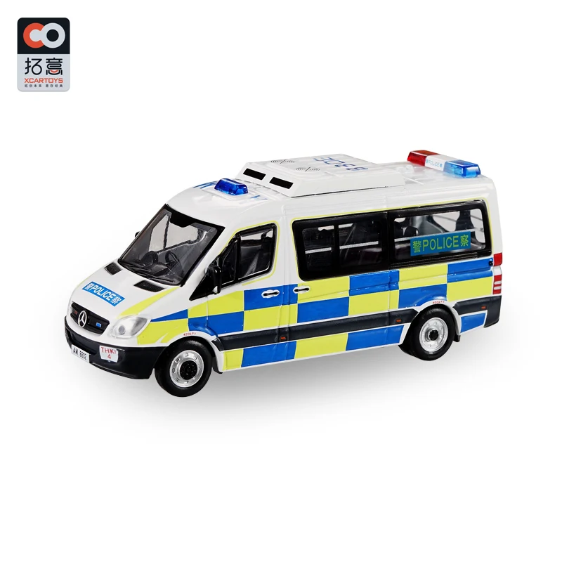 XCarToys 1:64 Sprinter HongKong H.K. EU / Traffic Police Cars Diecast Model Car XCarToys 1:64 Sprinter HongKong H.K. EU / Traffic Police Cars Diecast Model Car