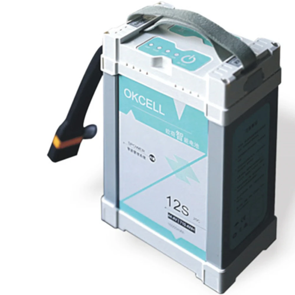 Original OKCELL 44.4V 12S 22000mAh Drone Battery 20C for EFT G06 Drone