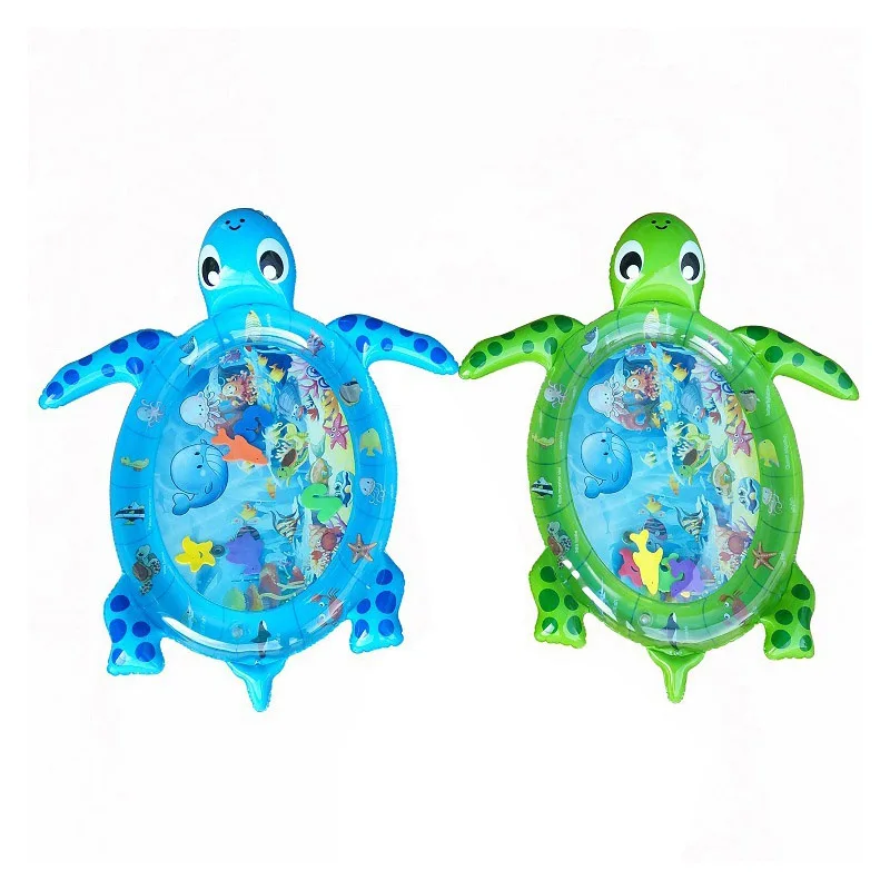 1pcs Inflatable Baby Water Mat Infant Tummy Time Play Mat Toddler Fun Activity Play Center for 1