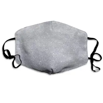 

Winter Norse Warmer, Comfortable Two Layer Bling Diamond Style Sliver Pattern Anti Dust Face Mask Cover Mouth for Adults and