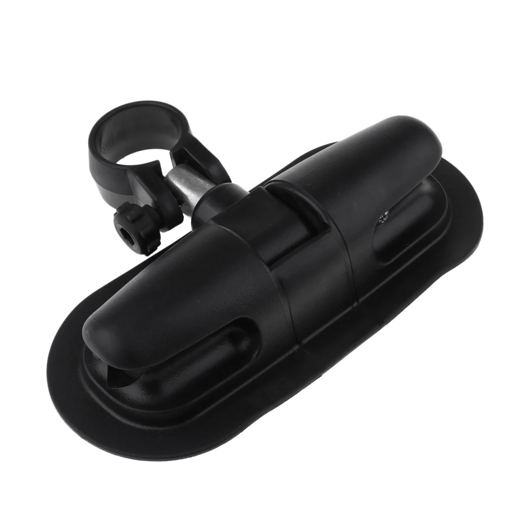 Universal Inflatable Boat Kayak Paddle Oars Lock Holder Hook Mount Black
