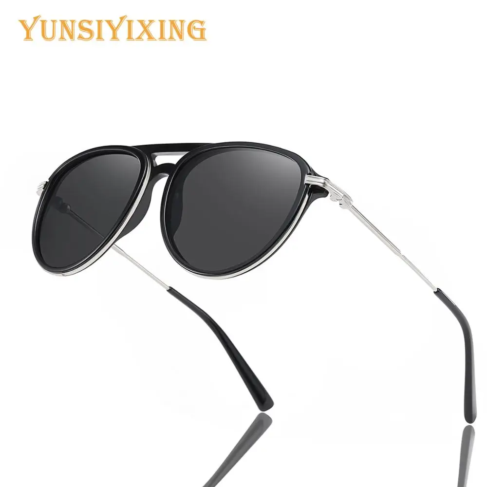 Классические поляризационные солнцезащитные очки YUNSIYIXING мужские прямоугольные