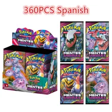 Juego de cartas de batalla de la serie TCG, juego de colección en Español, 360 Uds.