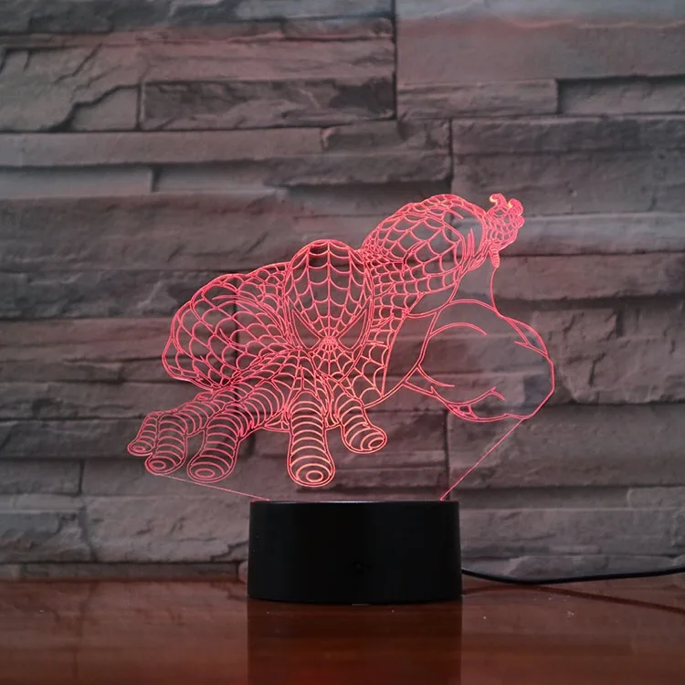 VCity чудный фильм фигурка 3D лампа Raytheon Thor Защитная Dr singular креативный ночник домашний стол рядом Декор подарки для детей