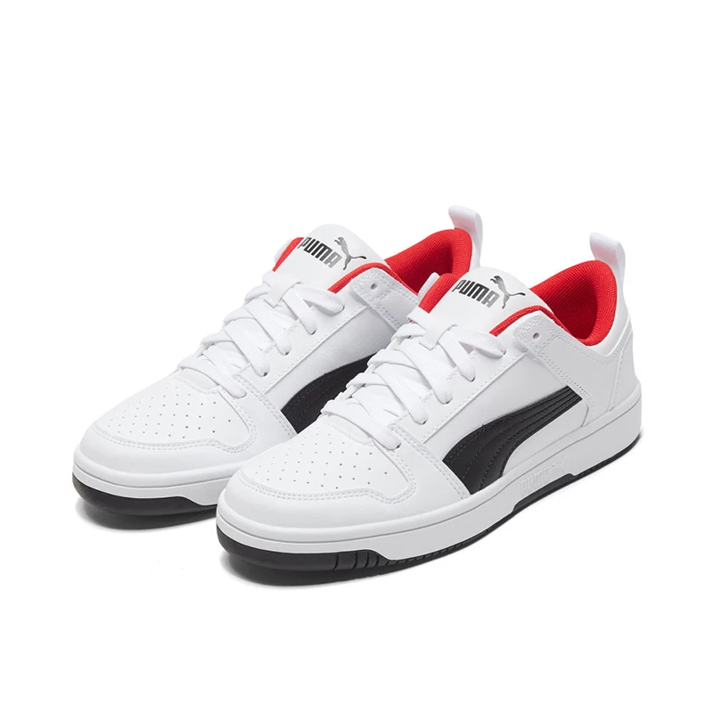 Оригинальная Puma отскок простоя короче спереди и длиннее сзади) SL унисекс Для мужчин's и Для женщин Скейтбординг обувь для отдыха; кроссовки с закрытым верхом Новые поступления 369866-01