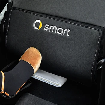 

2pcs For Mercedes Smart 453 forfour Car Seat Back Protector Cover For Children Anti-Kick Pad Auto Seats Protect Cover