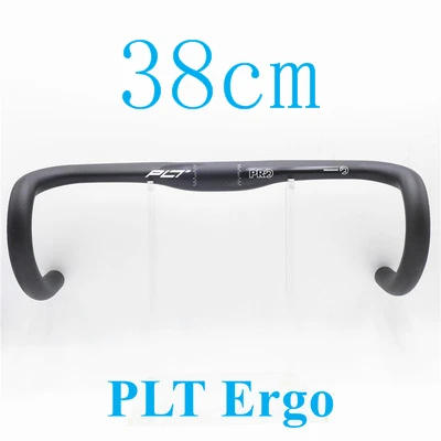 PLT Ergo 38cm Shimano PRO PLT дорожный велосипед Ergo руль/изогнутый руль 31,8 мм части велосипеда - Цвет: PLT Ergo 38cm