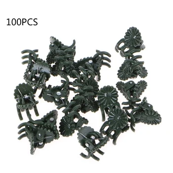 

Plant Support Clip Orchid Stem For Vine Support Vegetables Flower Clip Tied Graft Plant Clip Garden Supplies