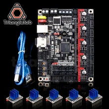 Trianglelab btt skr v1.4 btt skr v1.4 turbo 32 bit placa de controle atualização skr v1.3 4988 tmc2209 driver para ender3 impressora 3d