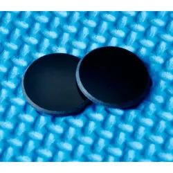Laser IR 800nm ~ 1064nm, 2 pièces, lentille filtrante en verre noir, 7mm/9mm/10mm/11mm/12mm/15mm/18mm/27mm de diamètre en option 