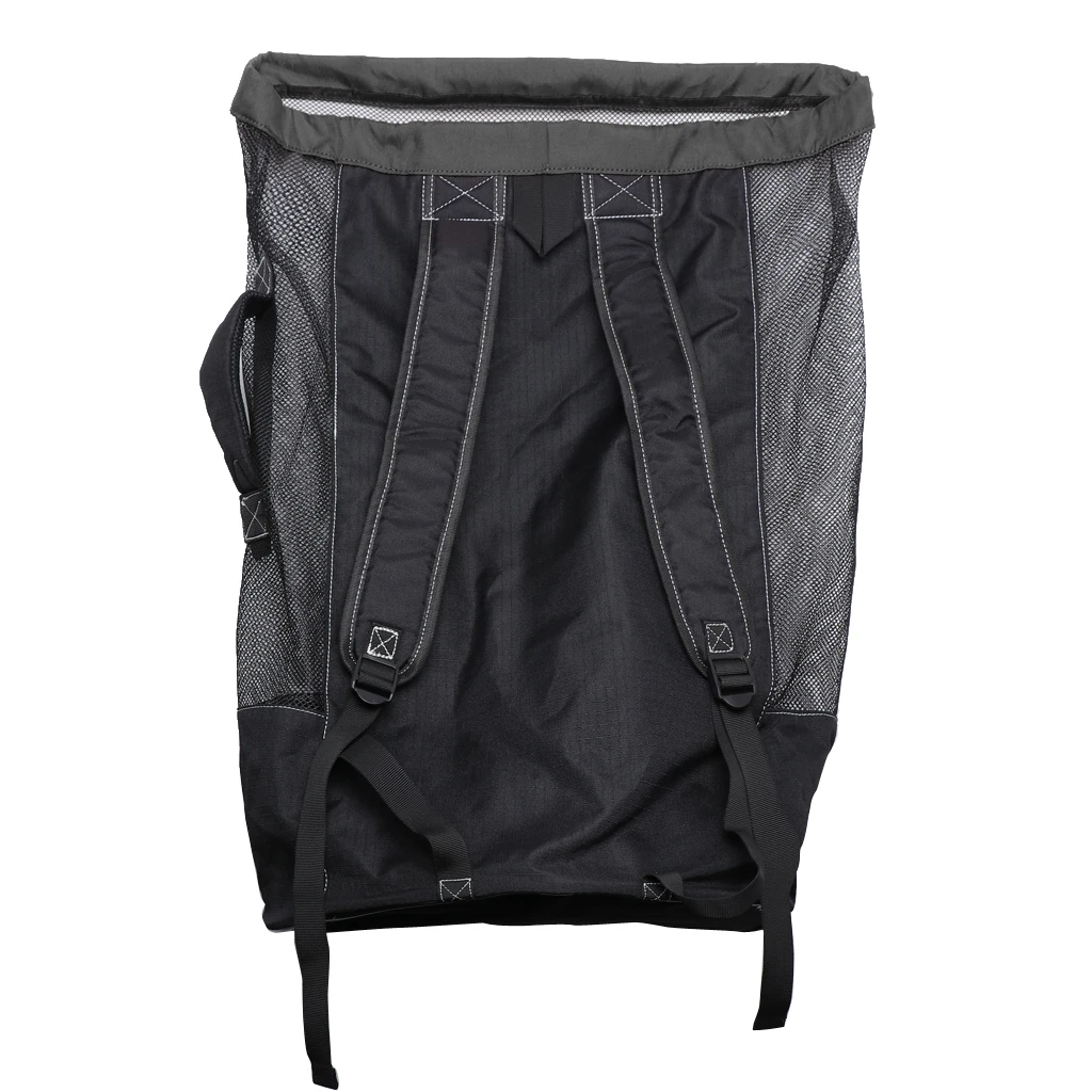 Mesh 400D Oxford Fabric Scuba Diving Snorkeling Mesh Backpack Dive Gear Dry Bag Sack Pack Scuba Diving Mesh Backpack 