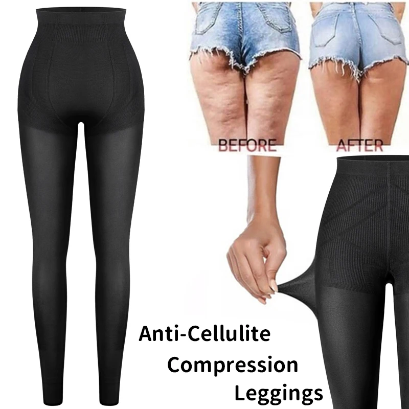 Shapewear Anti Cellulite Compression Leggings High Waist Leg Shapers Women  Tummy Slimming Sheath Body Shaper Thigh Slimmer Pants - AliExpress