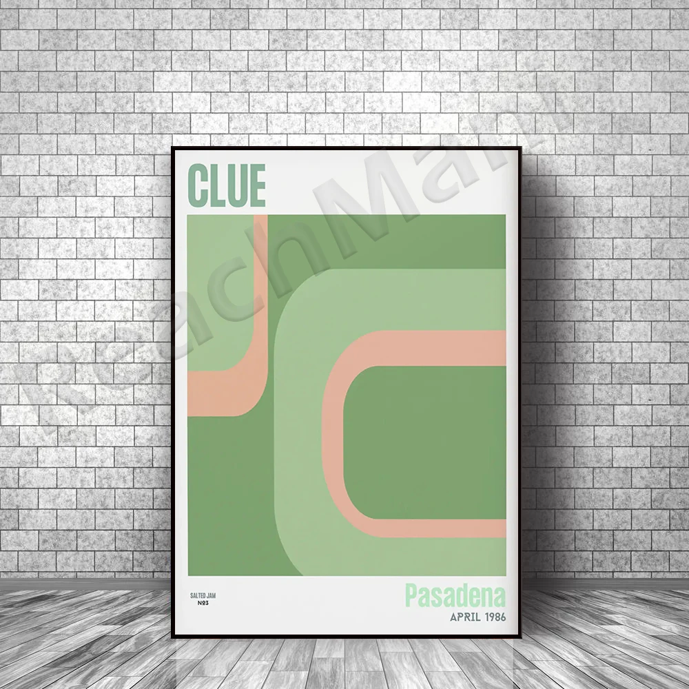 

Groove Swirl Retro Wave Art Print, poster gallery wall Groovy Green Pink Bold Retro 70's Groovy Graphic, abstract art, 70s poste