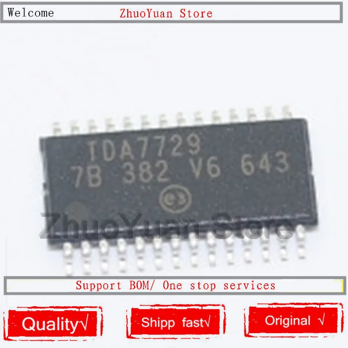 1 шт./лот новый оригинальный чип TDA7729 TDA7729TR TSSOP28 IC | Электроника