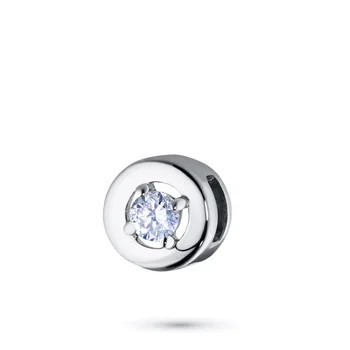 

Pendant in white gold with a diamond