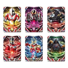 Bandai – cartes de jeu de société Ultraman, Collection de cartes à épaulettes Beria, zofei, Leo Max, King Black