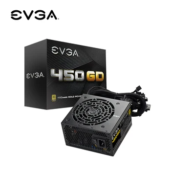 

EVGA 450GD 550GD 650GD rated 450W 550W 650W 80plus gold non-module silent power supply