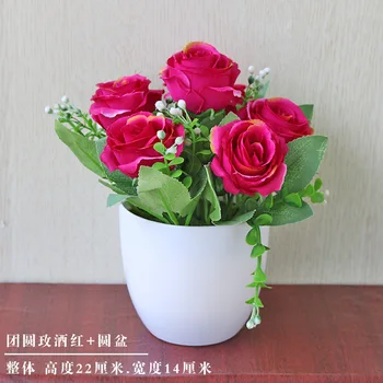 

Simulation Pot Plant Modern Fashion Simple Home Decorations Windowsill Shelf Living Room Television Wine Cabinet Creative Small