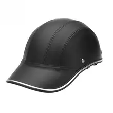 Sports cycling baseball cap helmet outdoor safety motorcycle bicycle durable colorful warm leather half helmet