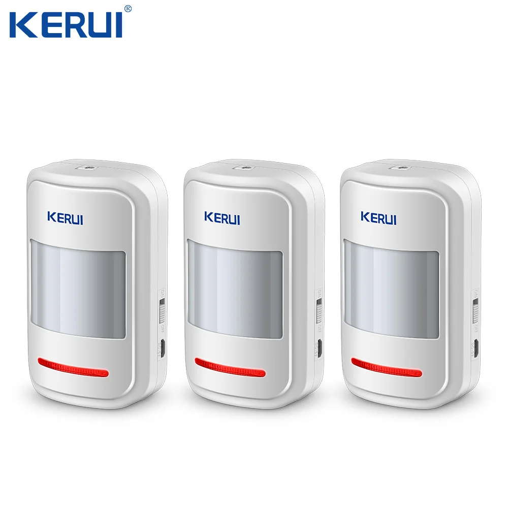 Беспроводной Перезаряжаемый датчик движения Kerui 5 шт. В USB 433 МГц PIR для GSM PSTN