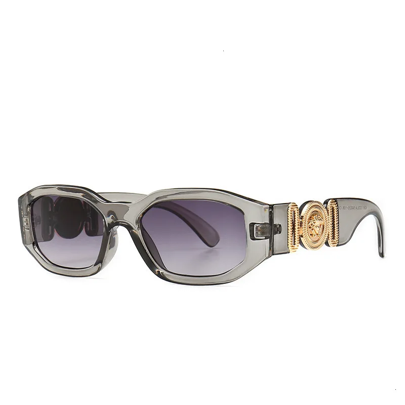 Новые маленькие солнцезащитные очки в стиле стимпанк для мужчин и женщин,, роскошные брендовые индивидуальные солнечные очки в стиле панк, квадратные женские винтажные очки