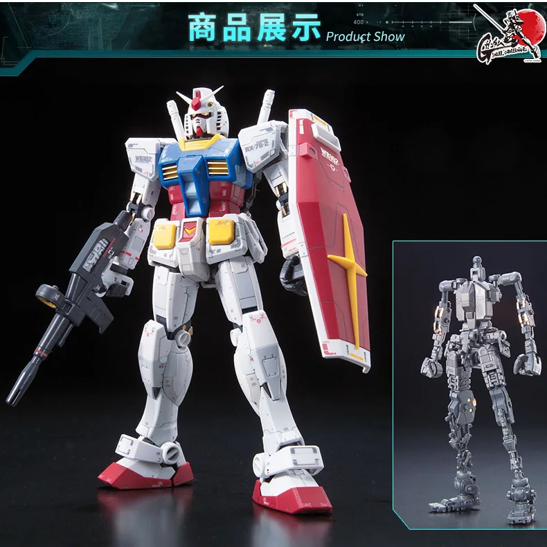 Собранная Модель Gundam RG 1/144 тело Asked Lu японский Doru японский Gp01 зеленый Zaku Gundam