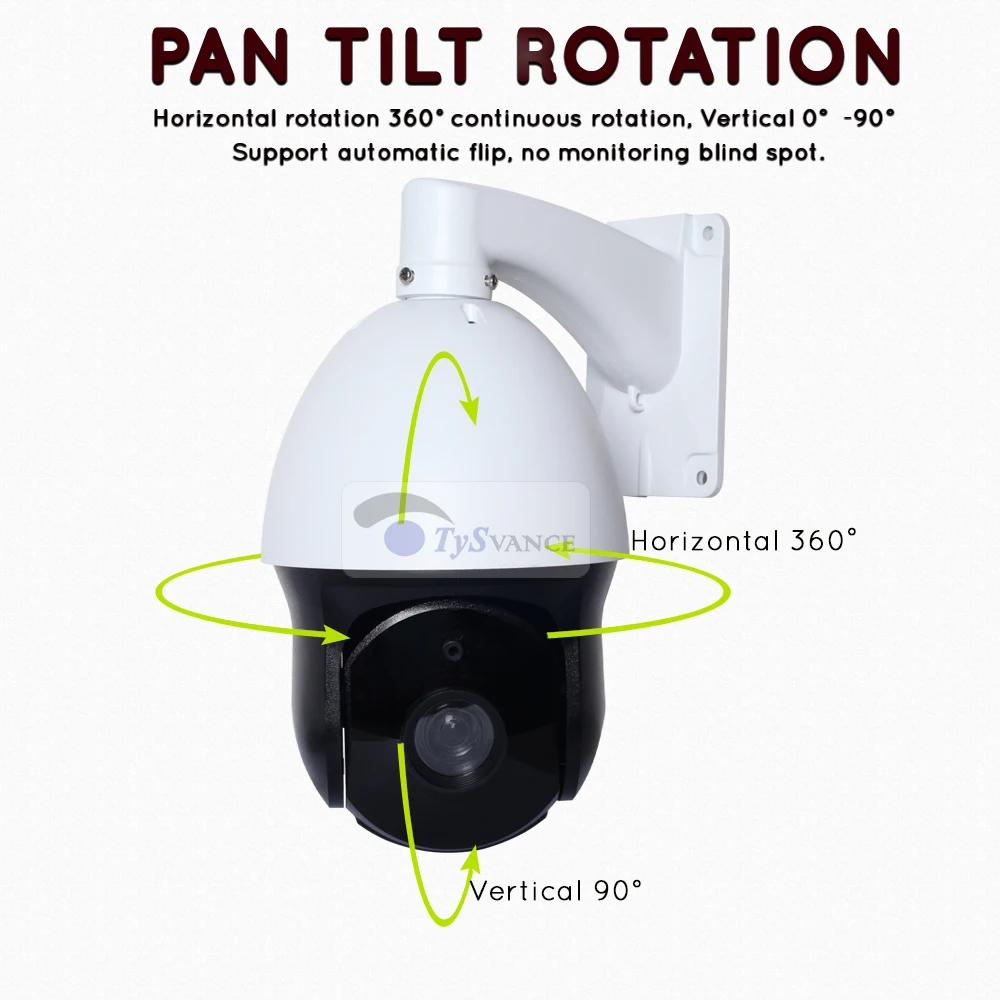 HD 2MP 5MP Открытый Onvif 30X зум PTZ водонепроницаемый IP средняя скорость купольная камера H.265 IR P2P 5.0MP Сеть CCTV камера безопасности