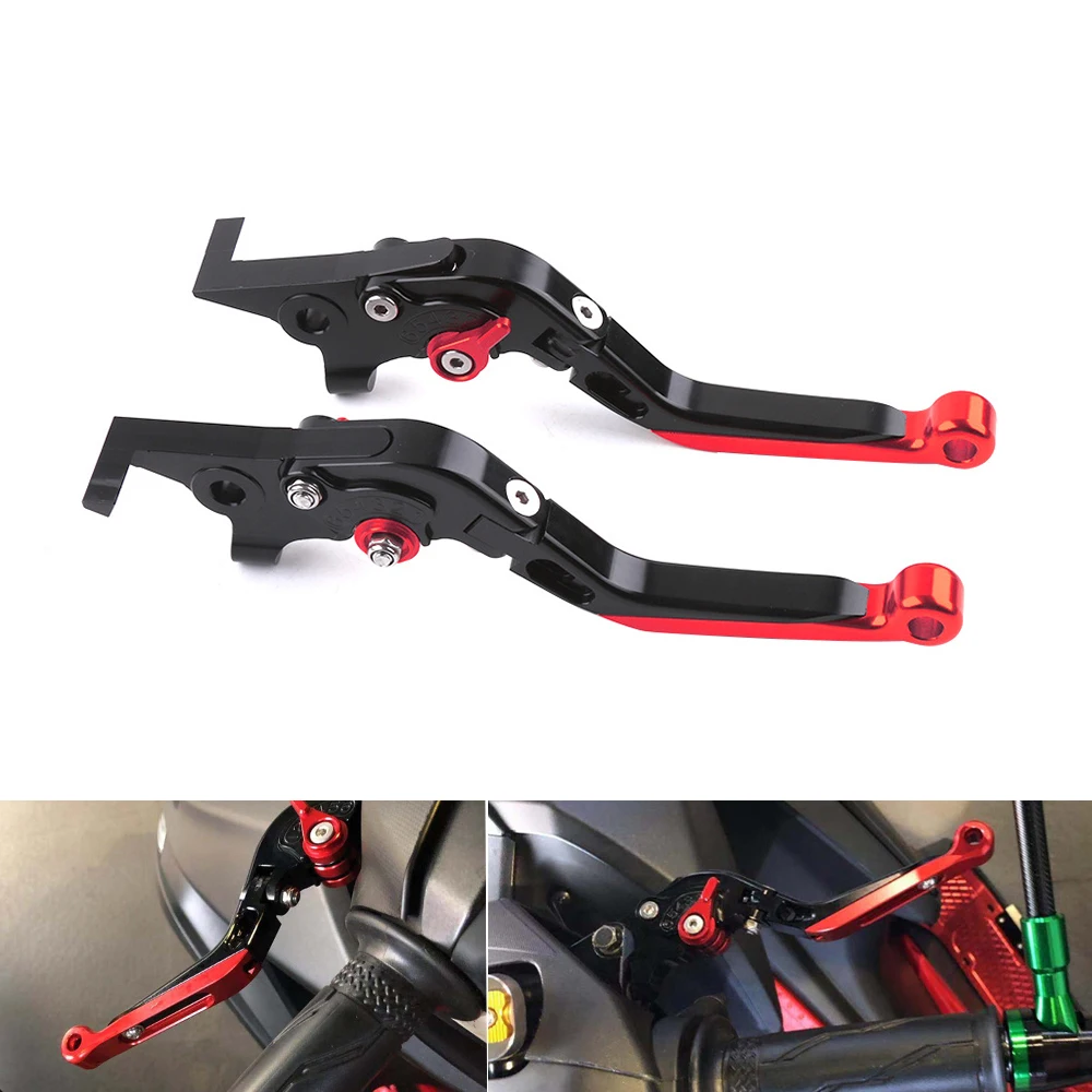 

Motorcycle Accessories CNC Aluminum Adjustable Folding Extendable Brake Clutch Levers For Yamaha TMAX 530 TMAX 500 2003-2007