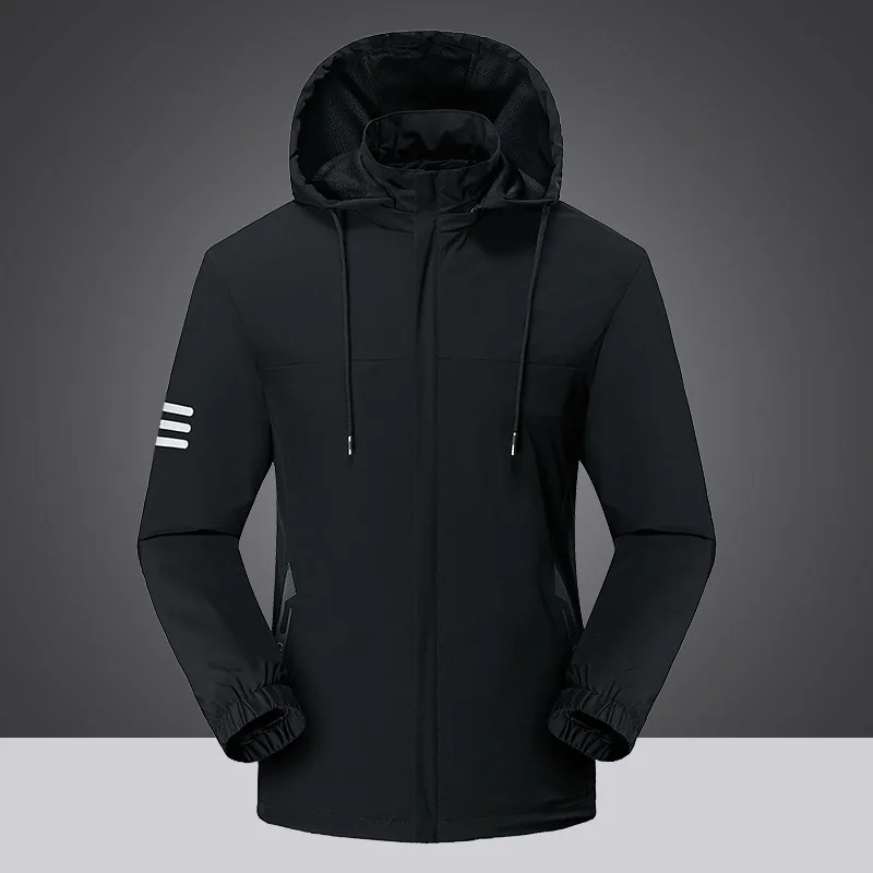 

Soft Shell Customizable Fleece Coat Spring And Autumn Outdoor Mountaineering Clothing Windproof Single Layer Soft Cover MEN'S As