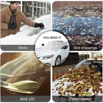 

Universal Car Windshield Snow Cover Sunshade Ice Rain Dust Frost Guard B88