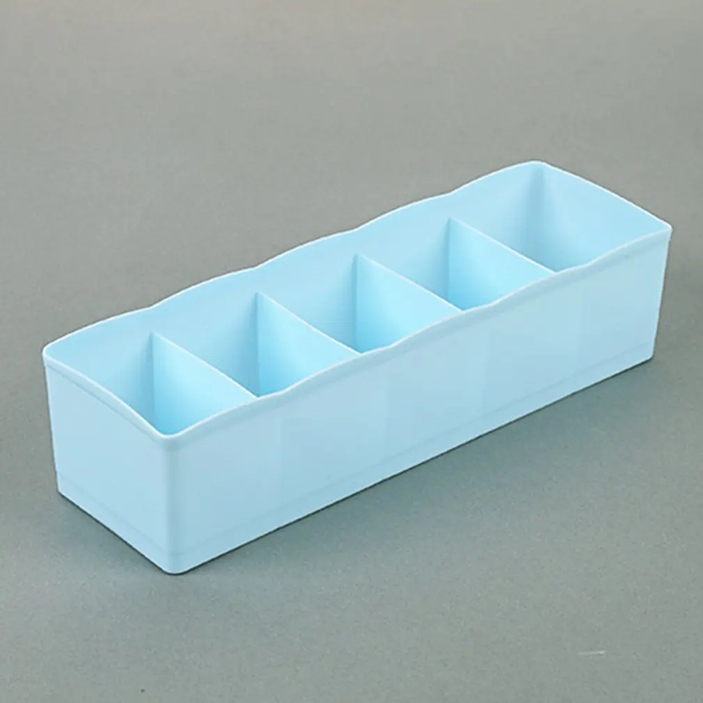 

Plastic Desktop Organizer Socks Storage Case Bra Ties Sorting Box Portable Underwear Organizer Home Accessories Hot
