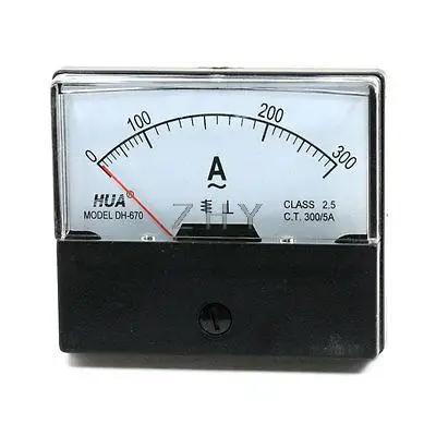 

Fine Tuning Dial DH-670 AC 0-300A Current Test Panel Meter Ammeter
