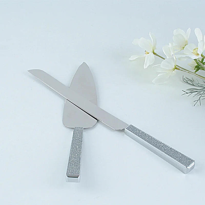 2 Silver cake set