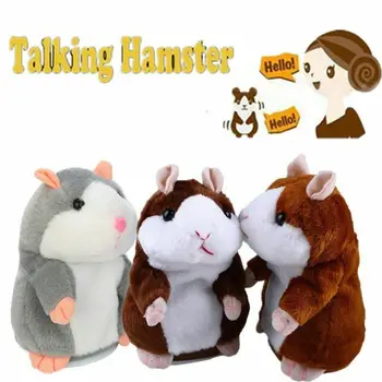 

Speak Sound Record Talking Hamster Mouse Plush Toy Child Kids CHRISTMAS GIFTS
