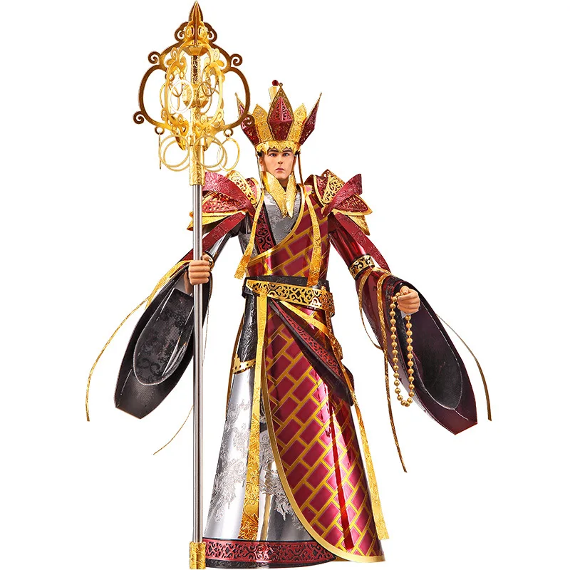 

Piececool 3D Jigsaw Puzzle Metal Assembled Model Journey to Tripitaker Model P104 Datang Holy Man