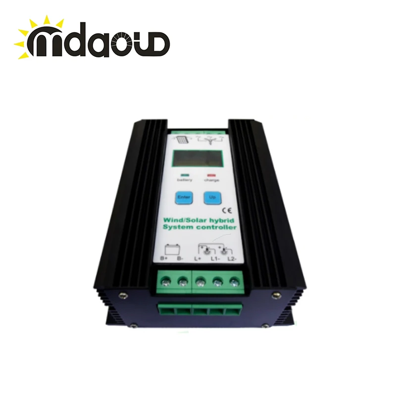 

12V 24V auto wind solar hybrid charge Controller for solar wind hybrid system 200w Wind turbine charger