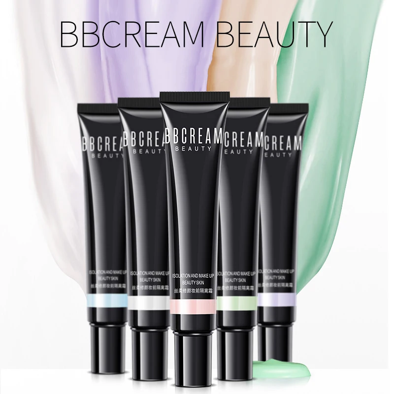 

1Pc Oil Control Moisturizing Isolation Cream Lasting Full Coverage Matte Concealer Primer Makeup Glow Base Foundation TSLM2