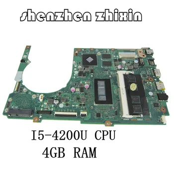 

For ASUS Q301L S301L Laptop motherboard I5-4200U CPU 4GB RAM Mainboard with graphic test good