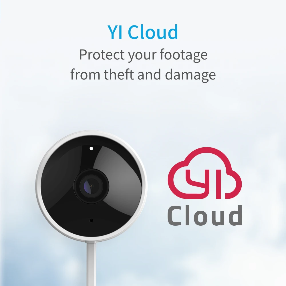 YI наружная камера WIFI 2 4G Беспроводной безопасности IP Cam Разрешение