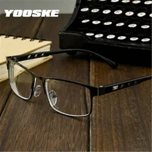 YOOSKE очки для близорукости для женщин и мужчин Ретро металлическая оправа для студентов короткие очки для коррекции зрения-1,0-1,5-2,0-2,5-3,0-3,5-4,0-6,0