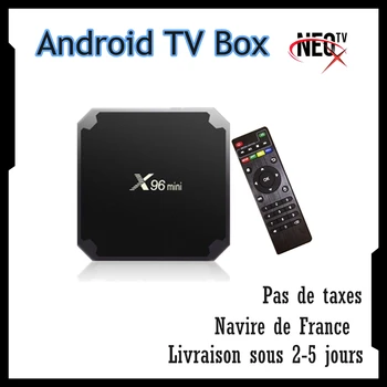 

X96mini IPTV Box Android tv box Best Smart tv box set top box shipping from France iptv box new smarters